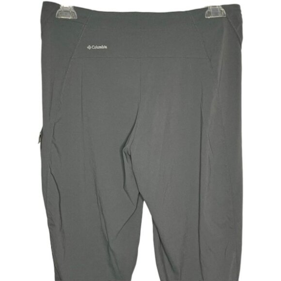 Columbia Omni-Shield Water Repellent Nylon Hiking Capris - Gray - 8 - Picture 7 of 8